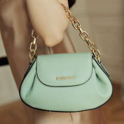 Τσάντα ώμου γυναικεία 027g mint green lifestyle