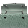 Γυναικεία τσάντα ώμου 041g 01 croco pistachio