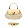 Τσάντα γυναικεία χειρός 042g butter yellow+raffia