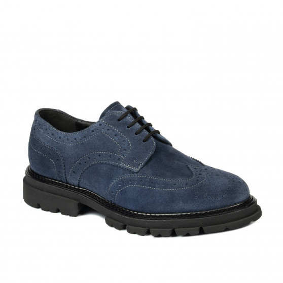 Ανδρικά casual παπούτσια 989 azuro velur Ανδρικά casual παπούτσια 989 azuro velur