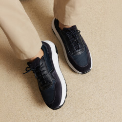 Ανδρικά casual/sport παπούτσια 986 συνδυασμένα indigo lifestyle