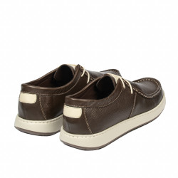 Ανδρικά casual παπούτσια 992 kaki συνδυασμός