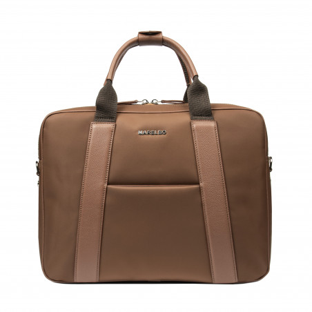 Τσάντα laptop 306g 01 cognac brown