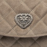 Γυναικεία τσάντα ώμου 048g 01 suede sandstone