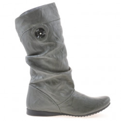 Γυναικείες μπότες 257 crep γκρι