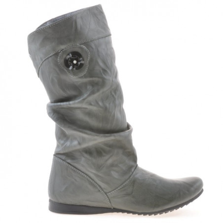 Γυναικείες μπότες 257 crep γκρι