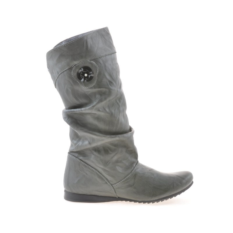 Γυναικείες μπότες 257 crep γκρι