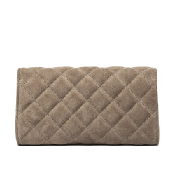 Γυναικεία τσάντα ώμου 048g 01 suede sandstone