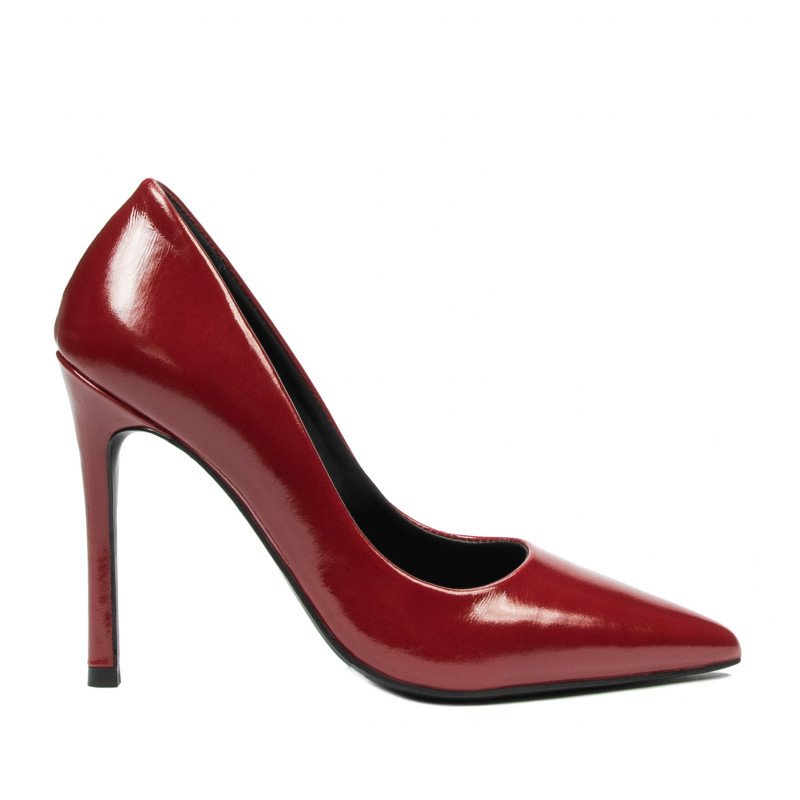 Γυναικεία κομψά παπούτσια 1302 κόκκινο λουστρίνι