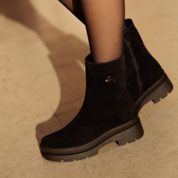 Γυναικείες μπότες 3408 μαύρο bufo lifestyle