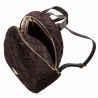 Γυναικεία τσάντα πλάτης 307g suede coffee