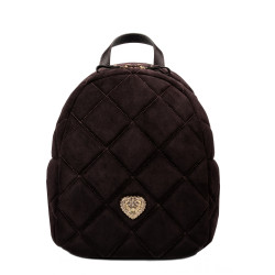 Γυναικεία τσάντα πλάτης 307g suede coffee