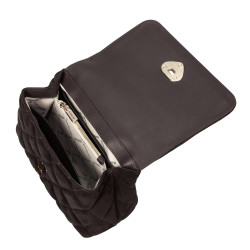 Τσάντα γυναικεία ώμου 049g camoscio espresso