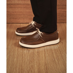 Ανδρικά casual παπούτσια 992 kaki συνδυασμός lifestyle
