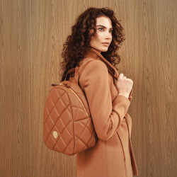 Γυναικεία τσάντα πλάτης 307g biz camel lifestyle