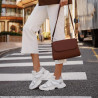 Τσάντα γυναικεία ώμου 040g biz cognac lifestyle