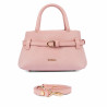 Τσάντα γυναικεία χειρός 056g camoscio baby pink