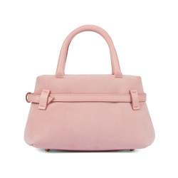 Τσάντα γυναικεία χειρός 056g camoscio baby pink