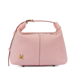 Τσάντα χειρός γυναικεία 037g camoscio baby pink