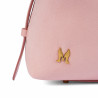 Τσάντα χειρός γυναικεία 037g camoscio baby pink