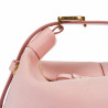 Τσάντα χειρός γυναικεία 037g camoscio baby pink