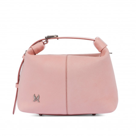 Γυναικεία τσάντα χειρός 037-1g 01 camoscio baby pink