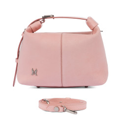 Γυναικεία τσάντα χειρός 037-1g 01 camoscio baby pink