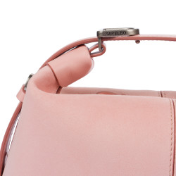 Γυναικεία τσάντα χειρός 037-1g 01 camoscio baby pink