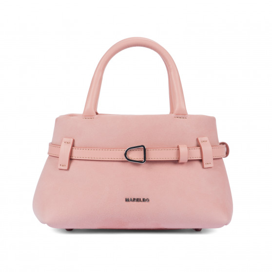 Γυναικεία τσάντα χειρός 056g 01 camoscio baby pink