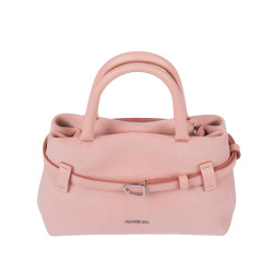 Γυναικεία τσάντα χειρός 056g 01 camoscio baby pink