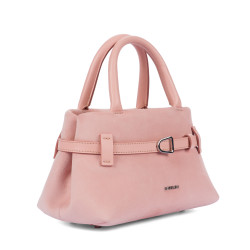 Γυναικεία τσάντα χειρός 056g 01 camoscio baby pink