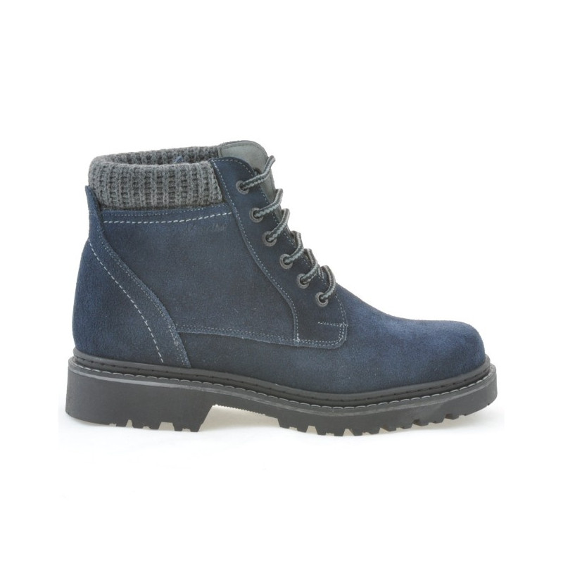 Ανδρικές μπότες 471 indigo velur