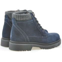 Ανδρικές μπότες 471 indigo velur