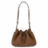 Γυναικεία τσάντα ώμου 062g suede camel