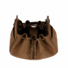 Γυναικεία τσάντα ώμου 062g suede camel