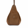 Γυναικεία τσάντα ώμου 062g suede camel