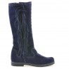 Μπότες γυναικείες 3243 indigo velur